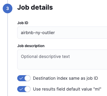 Adding the job details.